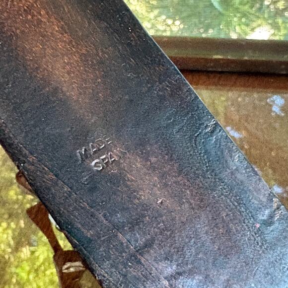 Vintage Brutalist Nail Art Sculpture Tennis Player Metal Figurine, Made in Spain - Picture 12 of 14